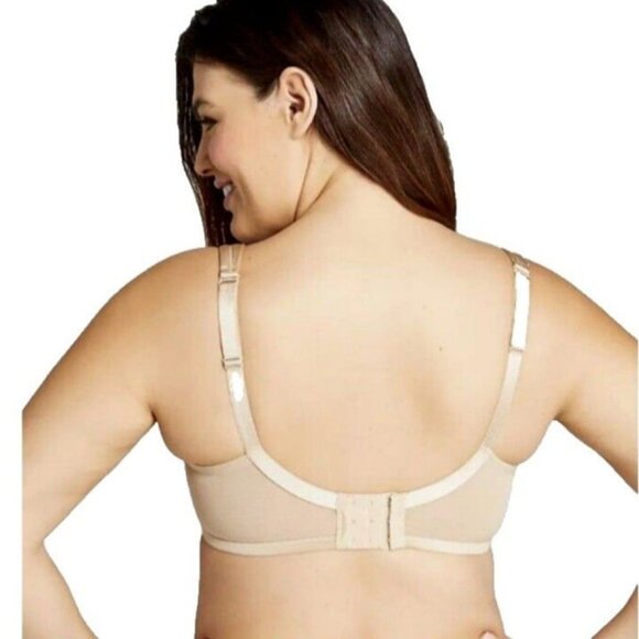 Lane Bryant Cacique Womens Bra Smooth Satin Full Coverage U/W Cafe Mocha 42F - Picture 8 of 10